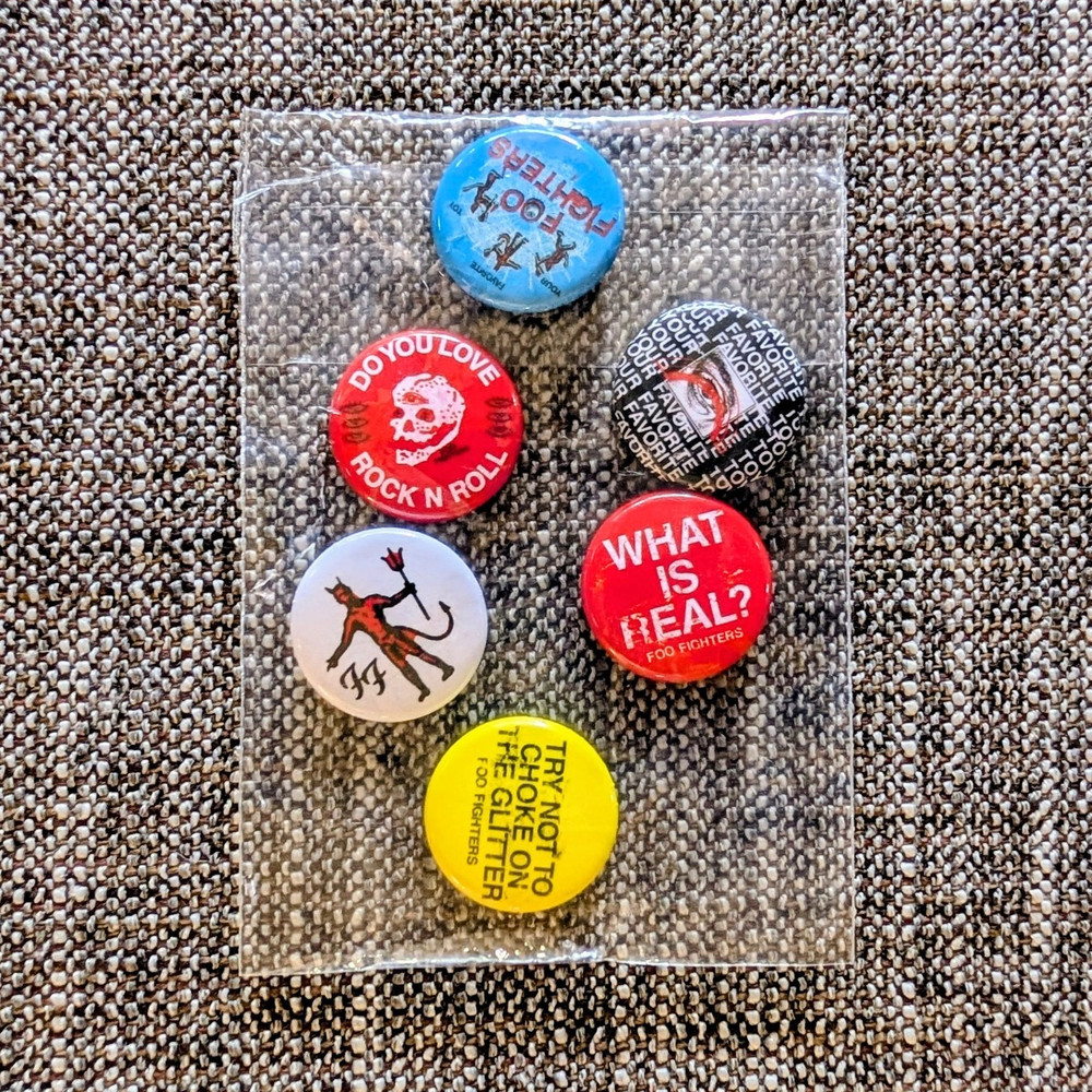 Foo Fighters Button Badge Set: Indie Exclusive