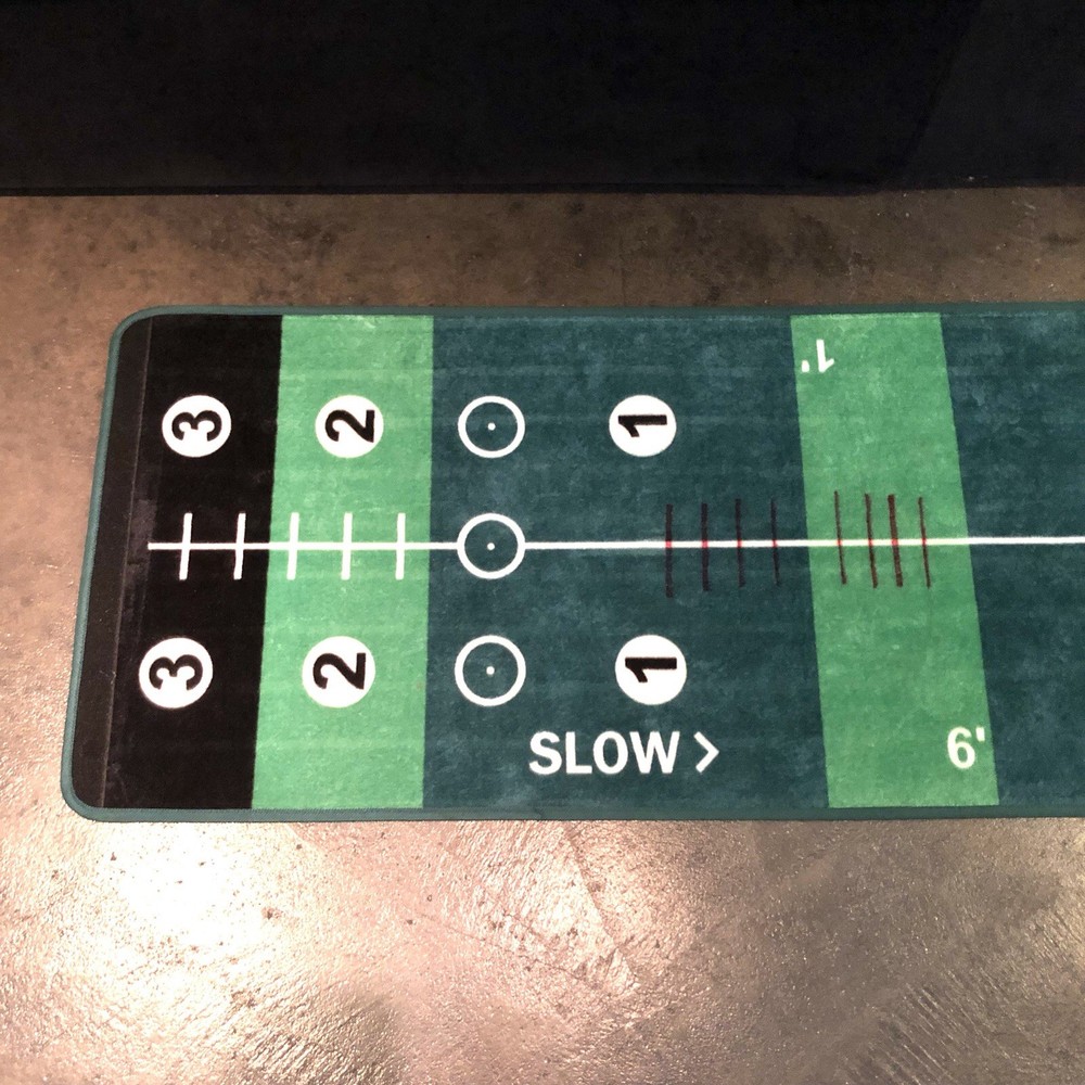 VariSpeed Golf Putting System - Practice 4 Different Speeds On One Mat Preowned