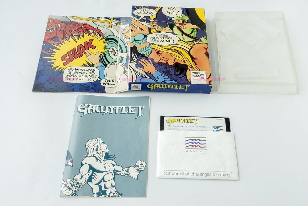 Gauntlet - Mindscape - 1988 / IBM PC