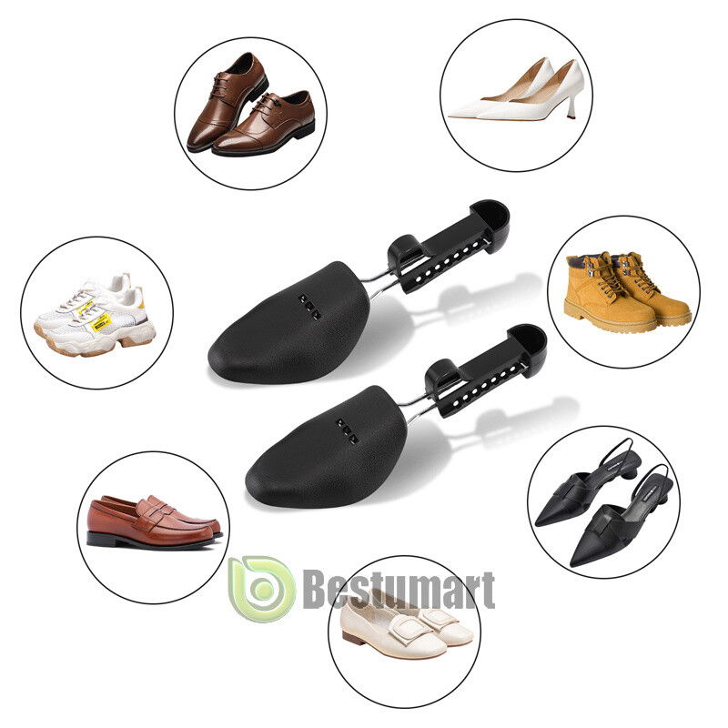 1 Pairs Plastic Adjustable Shoe Boot Tree Shaper Stretcher Keeper Support