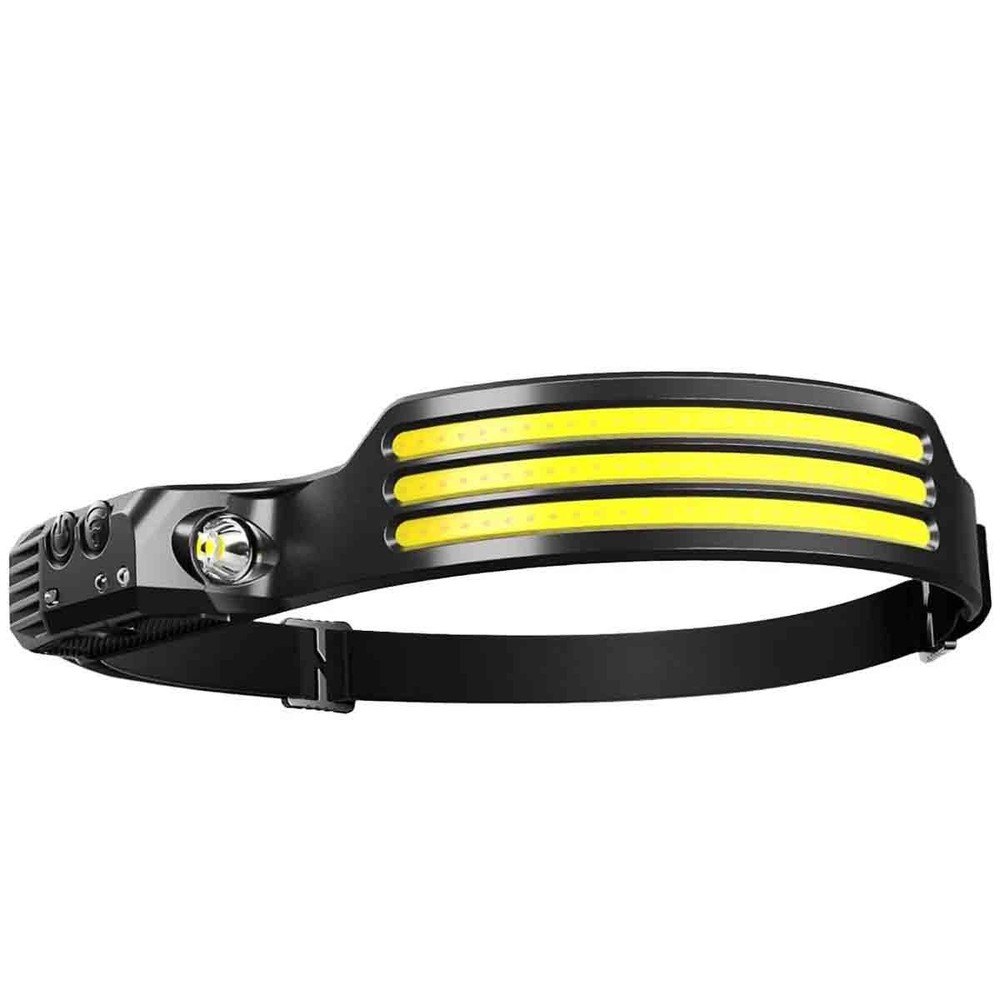 Rechargeable Waterproof COB Headlight LED Sensor 230 ° Headlight US