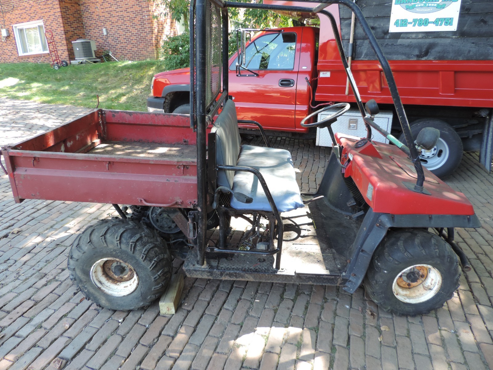 1988 Kawasaki Mule 1000 KAF450 Radiator Hoses Fill Neck Thermostat Housing