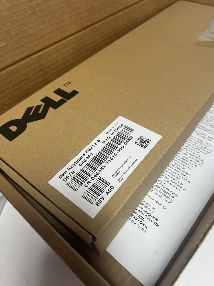 Dell KB212-B Wired Keyboard & Mouse Combo – New in Box