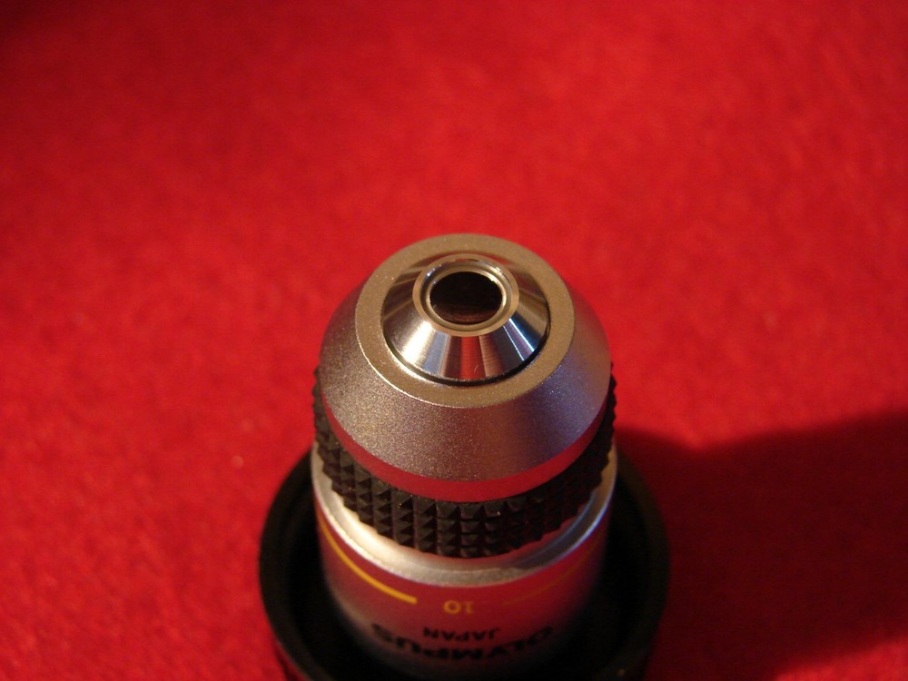 Olympus Microscope Objective Lens DPlan (D Plan) 10x 0.25 NA 160/0.17