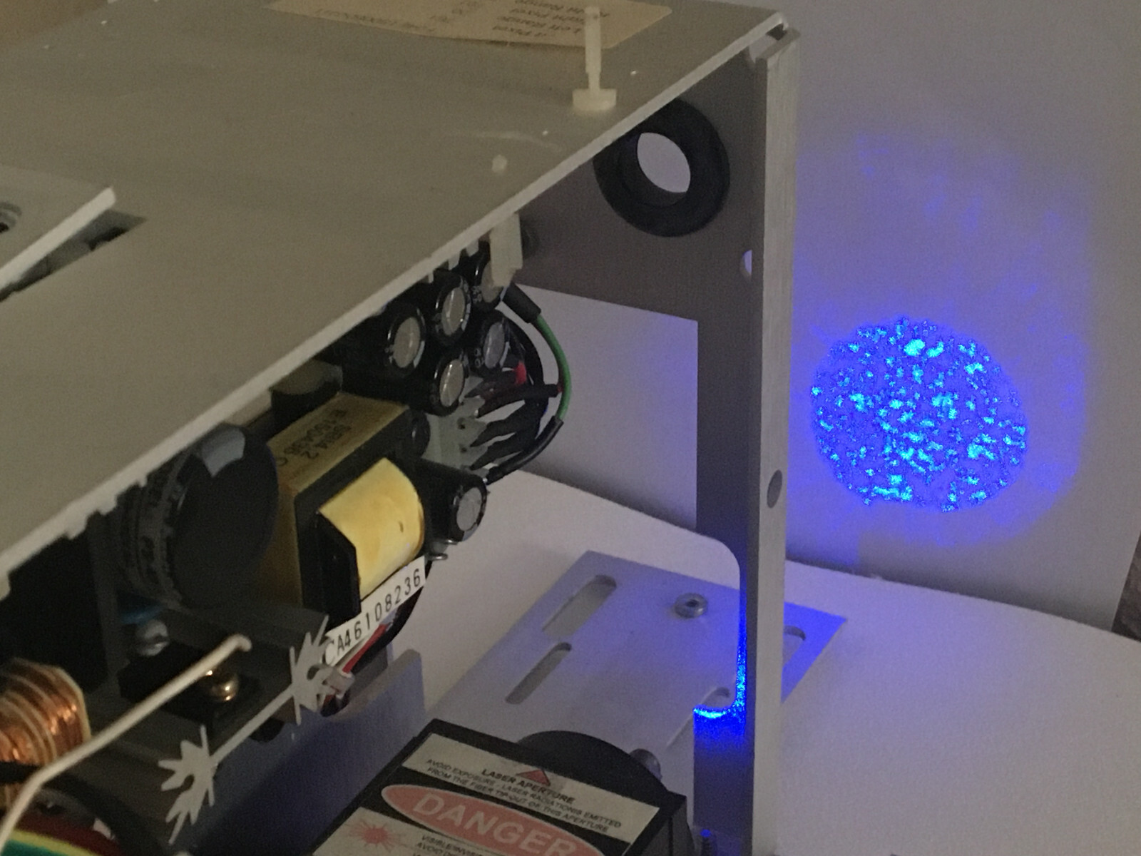 B&W Tek 473nm DPSS laser - BWTEK B&WTEK BW TEK - Diode pumped solid state RAMAN