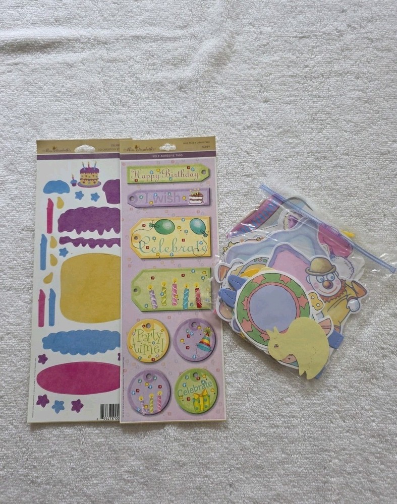 Assorted Scrapbooking Items, Mixed Lot