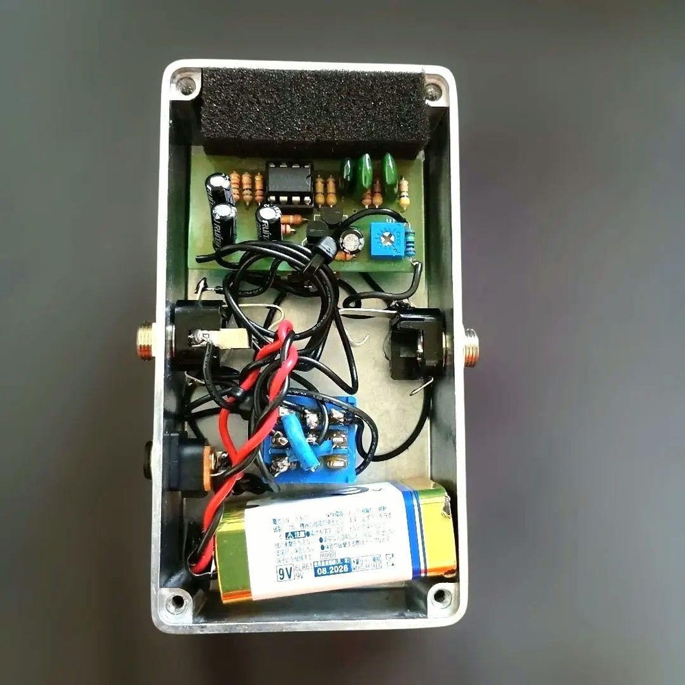 Orange Squeezer Type Compressor Pedal Handmade