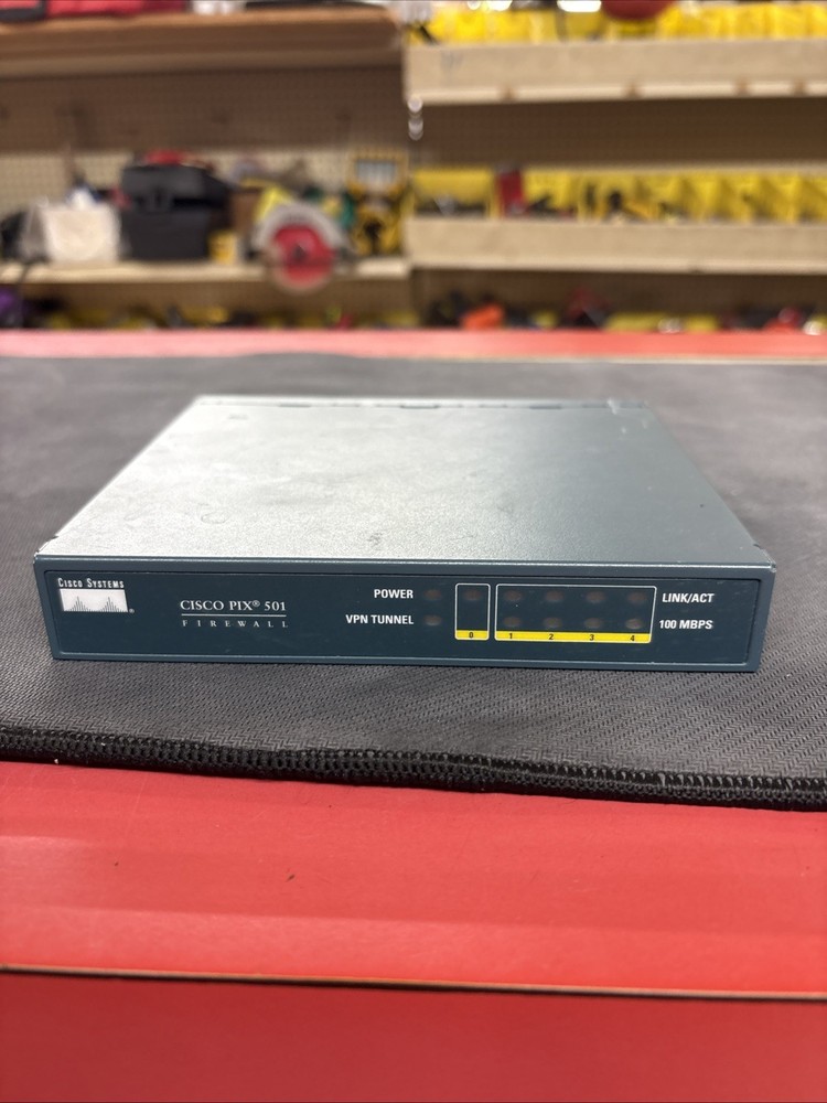 Cisco Systems 4 Port Pix 501 Series Networking Firewall