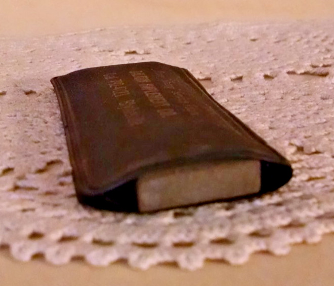 Dalton Implement Co Sharpening Stone Org Case Blytheville Arkansas Honing Tool