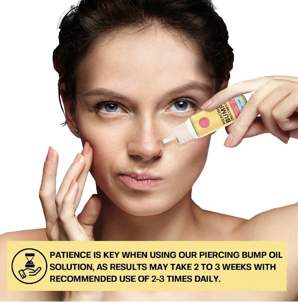Base Laboratories Piercing Bump Solution 0.5 oz Keloid & Scar Treatment