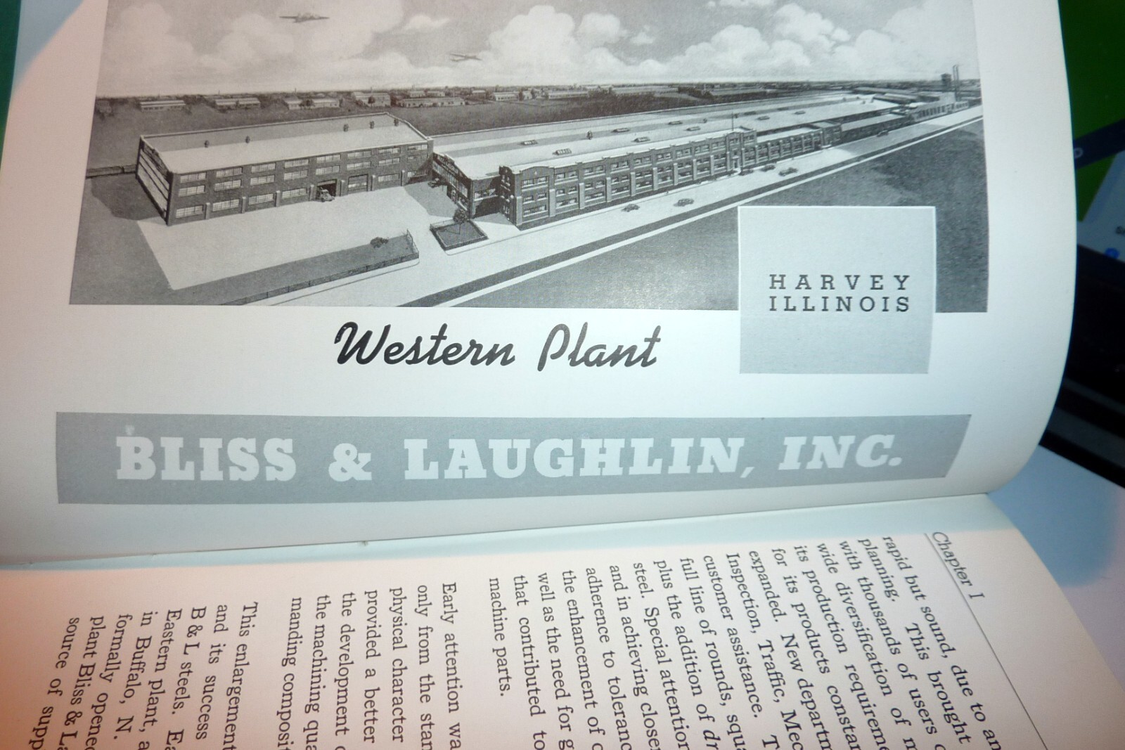 1941 BLISS LAUGHLIN INC COLD FINISHED BAR STEELS 50 YEARS BOOK STEEL US HISTORY