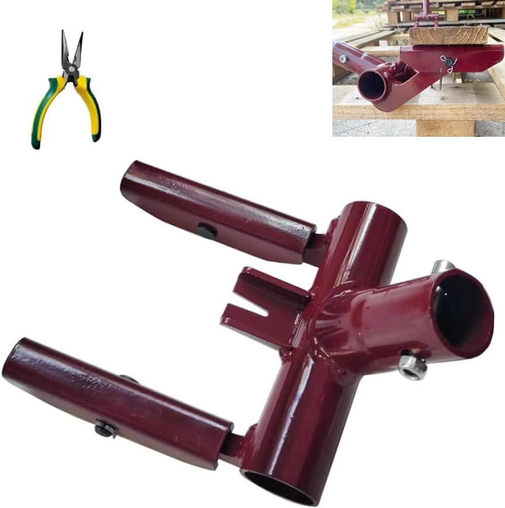 Pallet Buster Tool - Articulating Pivot-Action Head Deck Board Removal Tool Deck