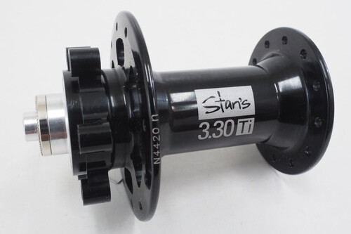 NEW Stan's NoTubes 3.30Ti MTB Bicycle Hub Front 9x100mm Spacing 6Bolt DiscZH0114