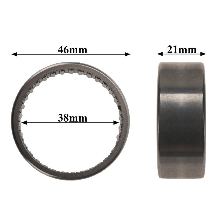 Vw Bug Front Axle Beam Needle Roller Bearing 1960-78 Upper / Lower, Pair