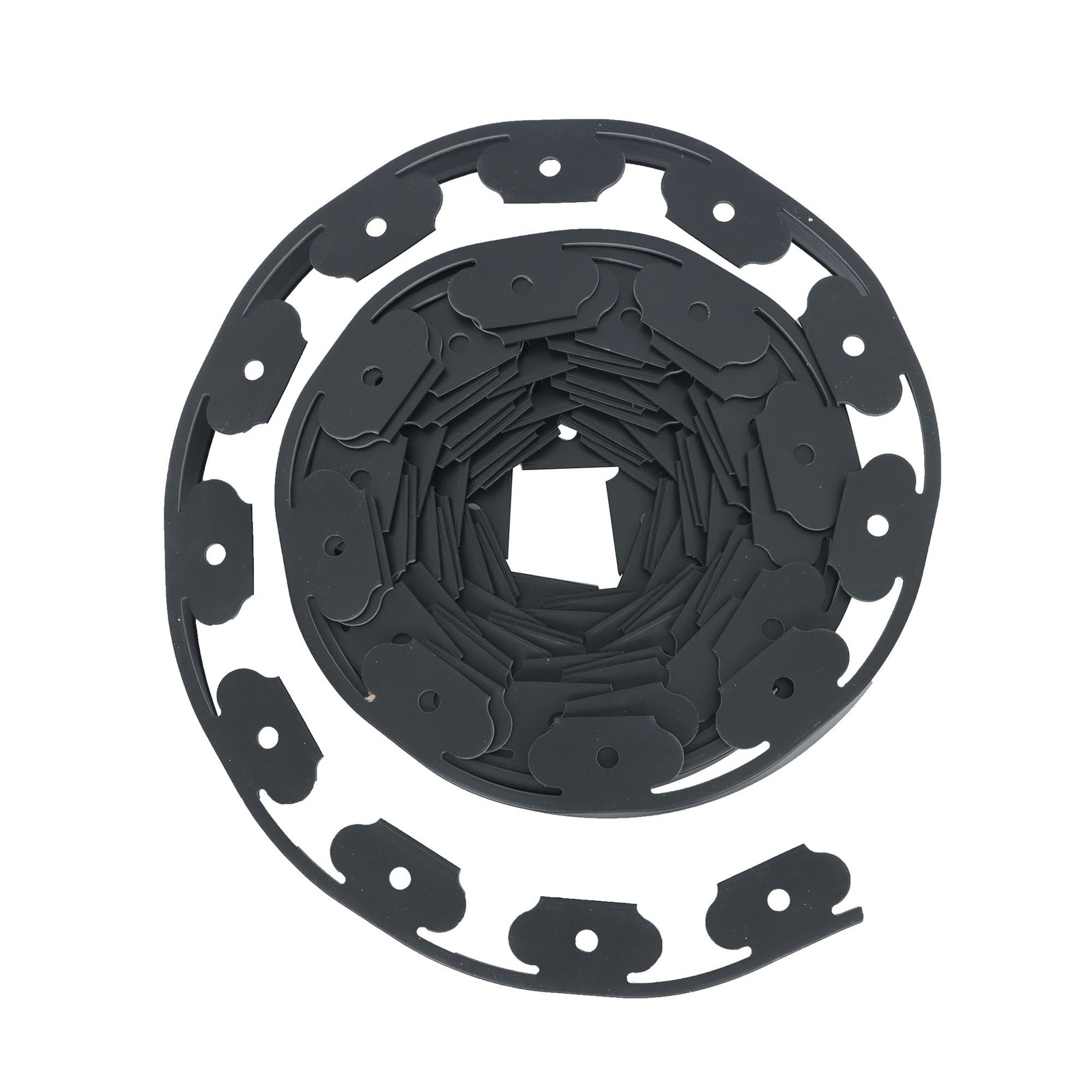 No Dig Garden Border Lawn Edging Roll Kit For Garden Brown & Black Landscape