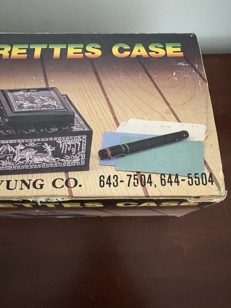 Super Cigarettes Case - NIB - Please See Description