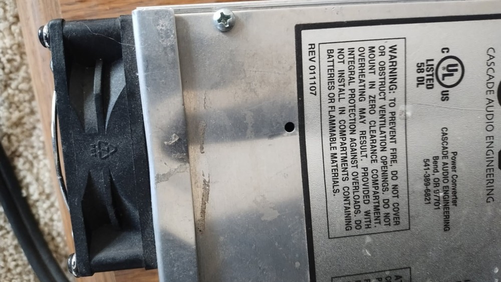 Cascade Audio Engineering APS-75 (75A/1300W) AC DC PRO Power Supply CAE
