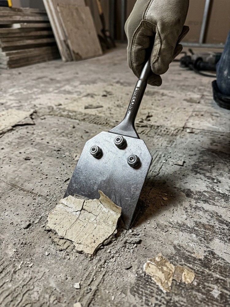 FIRECORE SDS-Plus Floor Scraper Attachment 8in Length 4in Blade