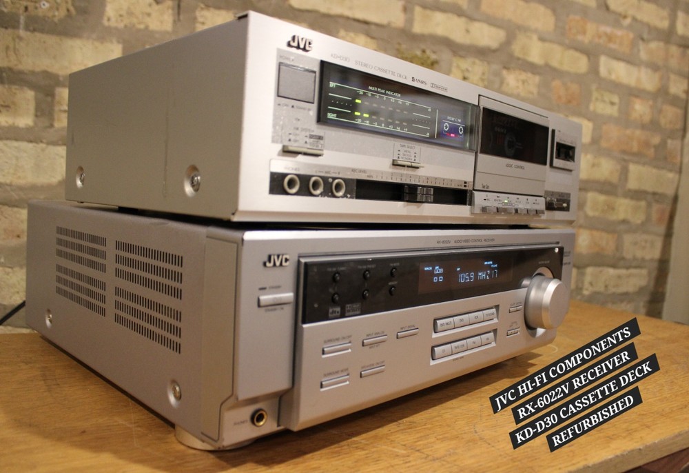 jvc true HI-FI  stereo components ▪︎SERVICED▪︎ Fully Functional