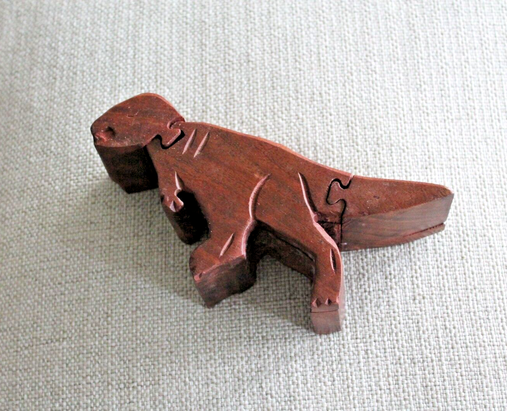 Dinosaur Puzzle Box Chippy Combination Rare Unisex Ring boxes Stacking fun Toy