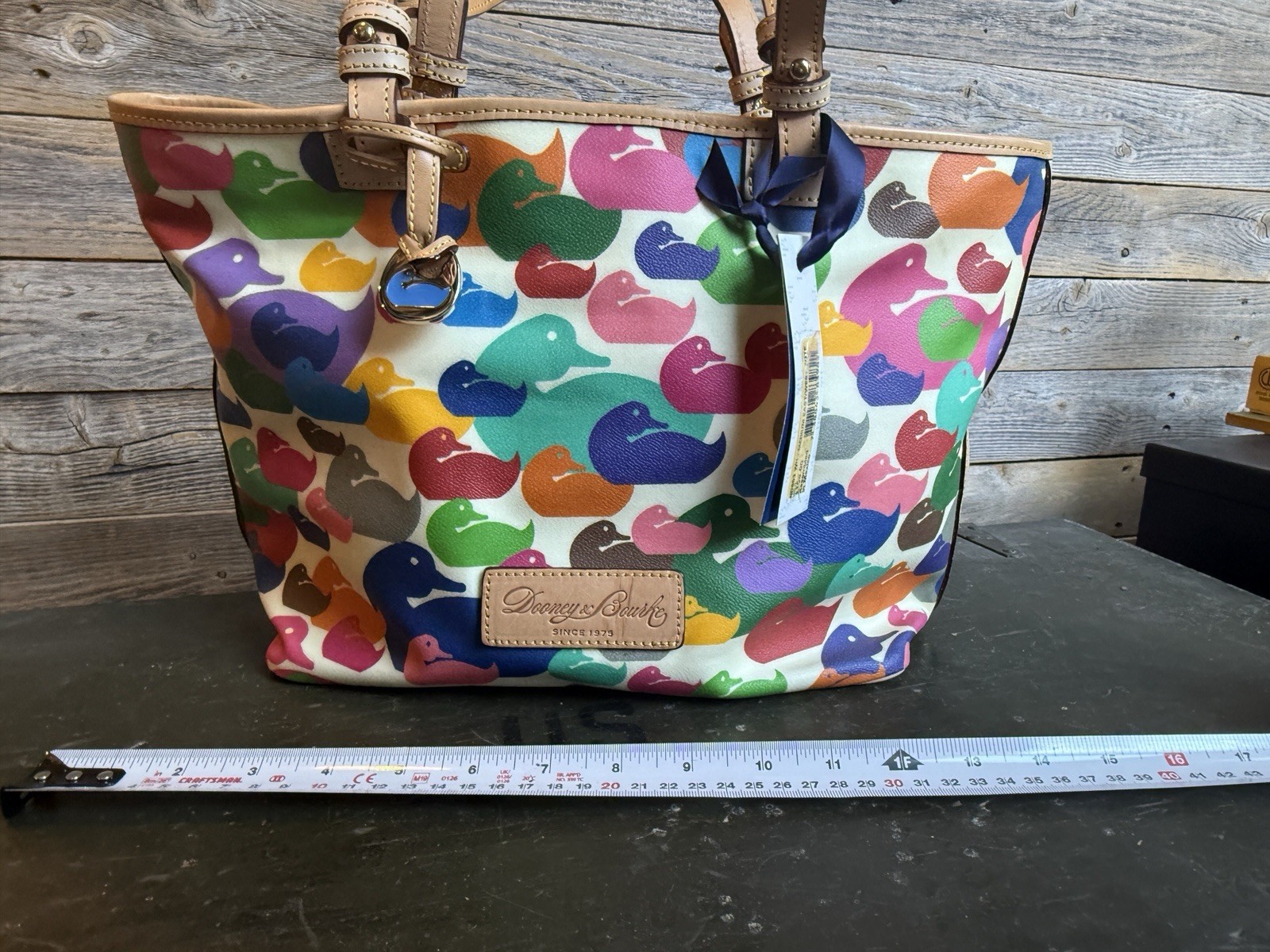 Vintage Dooney & Bourke Collection: "Wonder Duck" Tote