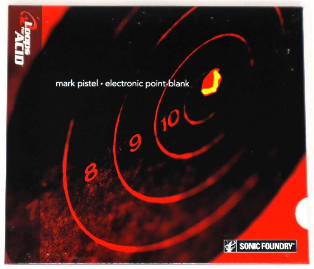 Sonic Foundry Electronic Loops For Acid Sample/Sound Library/Sampling CD