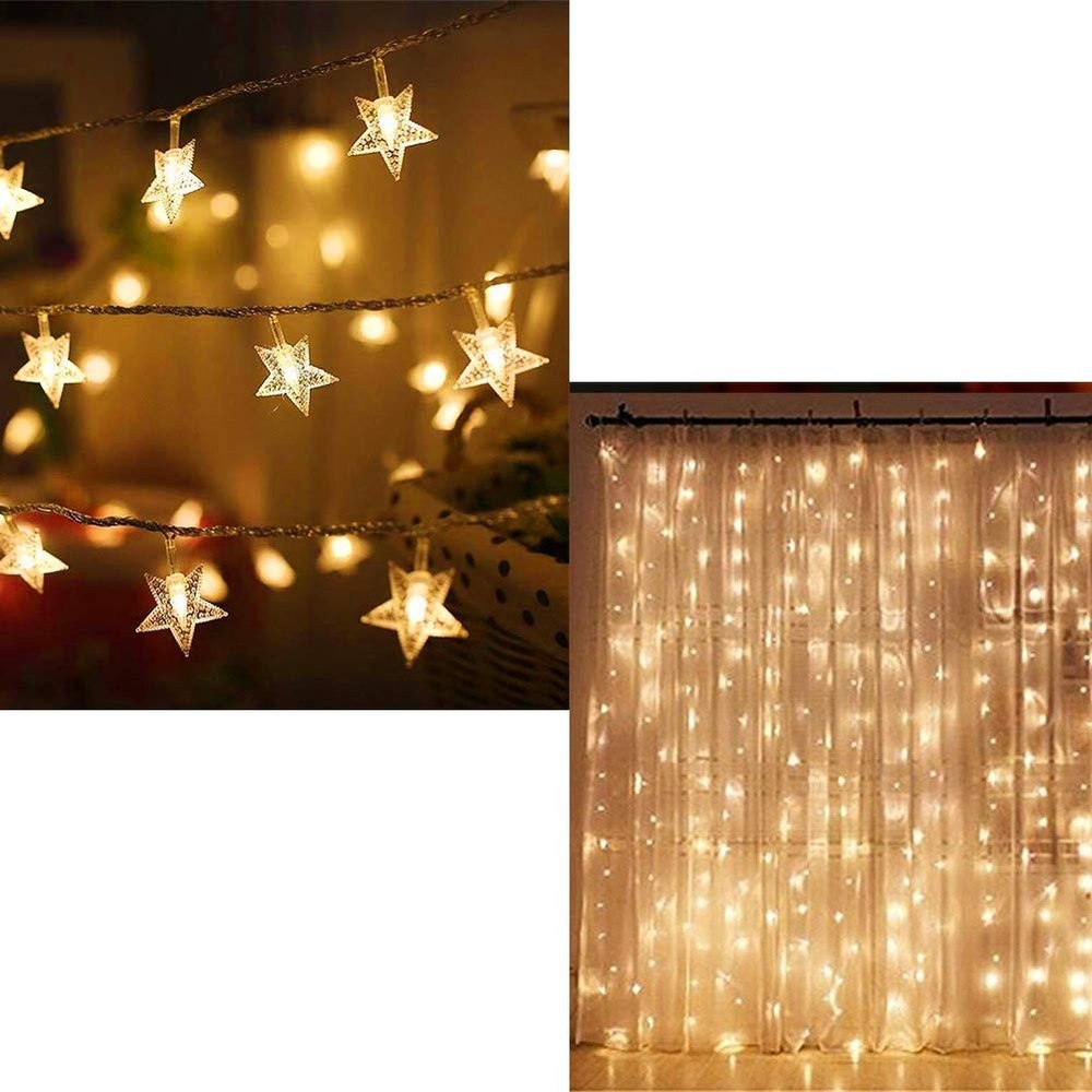 Twinkle Star 100 LED 49 FT String Lights, Warm White | 300