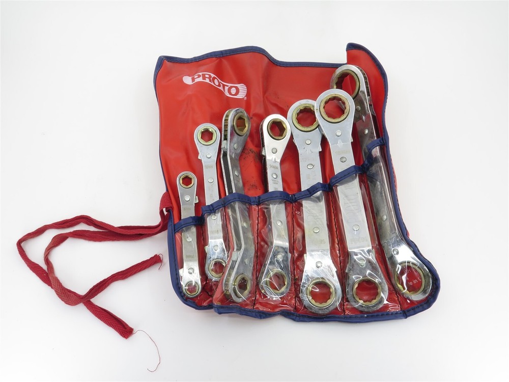 Proto® Industrial Tools: Metric Offset Double Box Reversible Ratcheting Wrenches