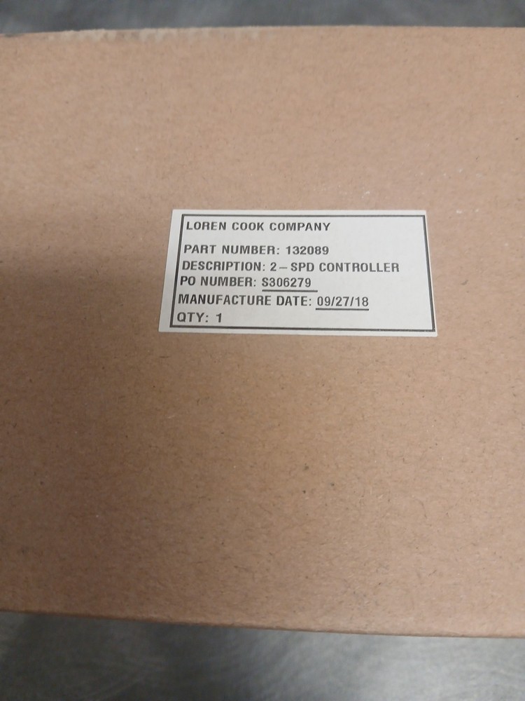 Vari-Flow 2 Speed Controller Part # 132089 “Brand New”