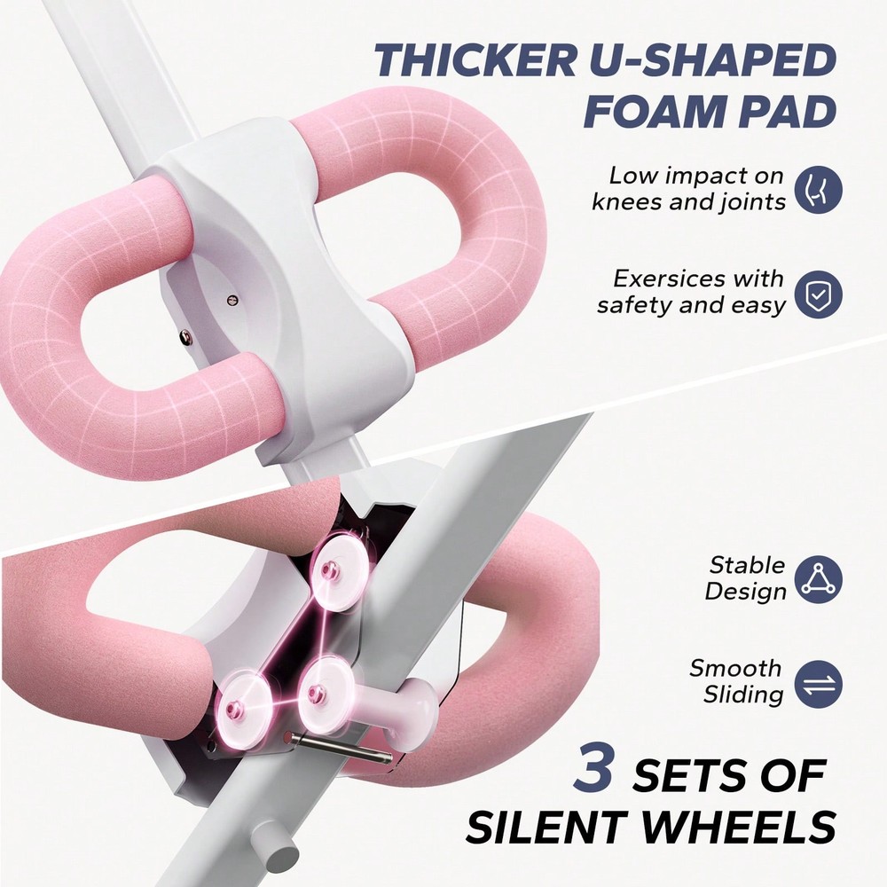 MERACH Ab Machine, Ab Workout Equipment, Adjustable Ab Trainer Machine-FGQA