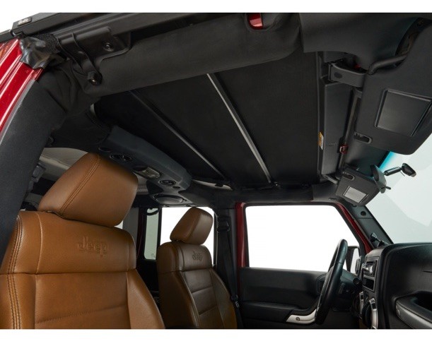 Bestop Sunrider® Hartop Black Twill Premium 07-18 Jeep Wrangler JK JKU 52453-17