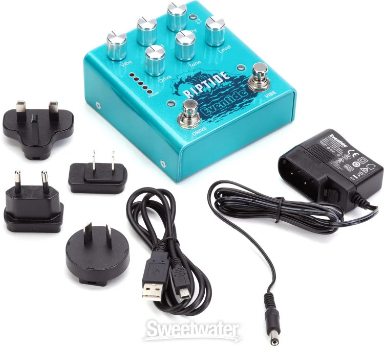 Eventide Riptide Stereo Drive and Uni-Vibe Effects Pedal