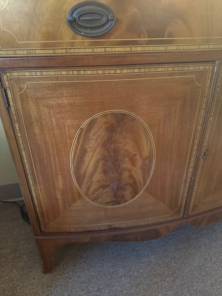 WM. A. Berkey Mahogony and Inlayed Buffet