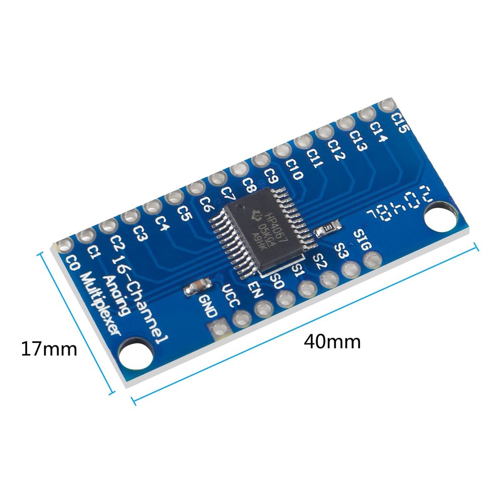 12PCS CD74HC4067 16-Channel Analog Digital Multiplexer Breakout Board Module ...