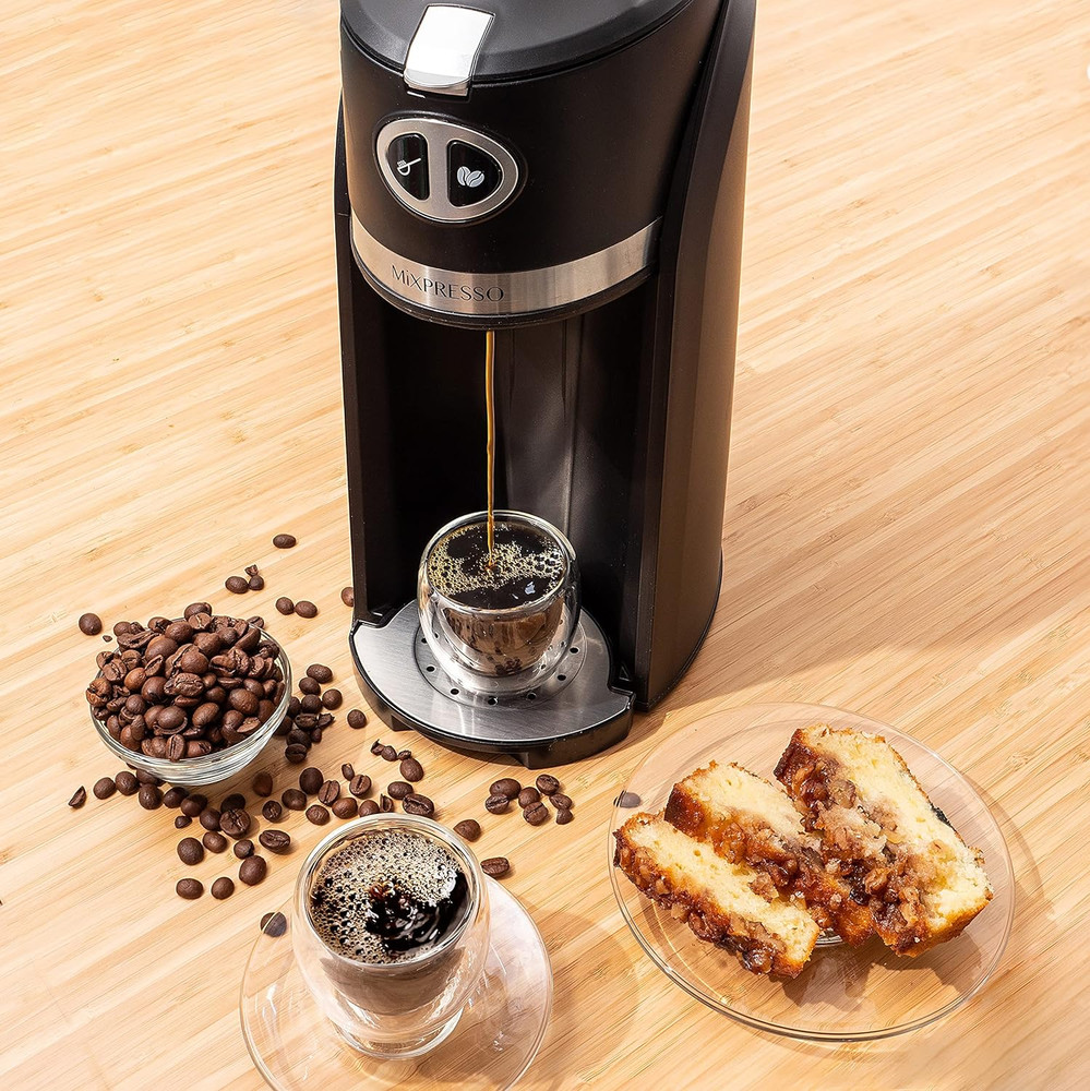 2 in 1 Grind Brew Automatic Personal Coffee Maker Automatic Single Serve Coffee