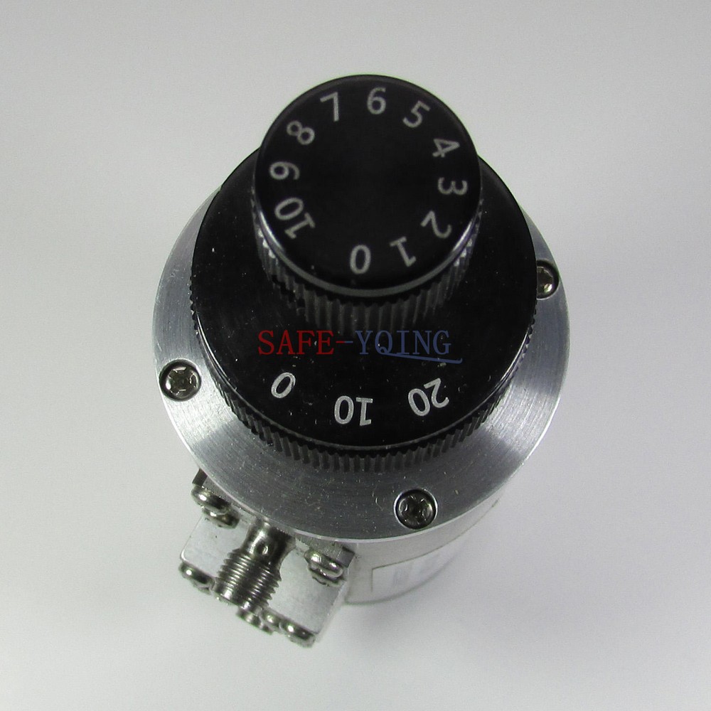 ONE 50DR-055 DC-2GHz 0-30dB 1dB Step 2W SMA RF Variable Attenuator