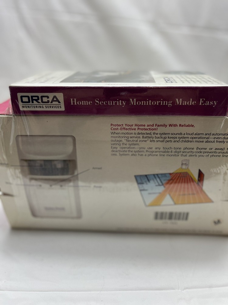 Radio Shack Monitored Motion Detector Security System 49-351 Sealed