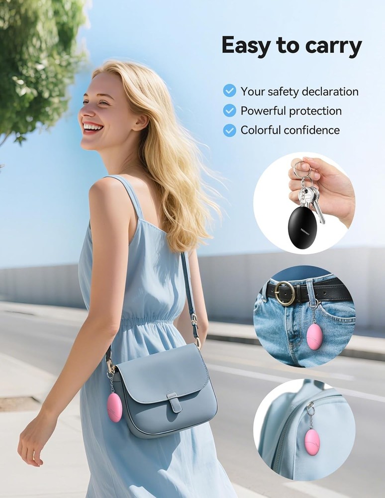 Personal Safety Alarm Keychain