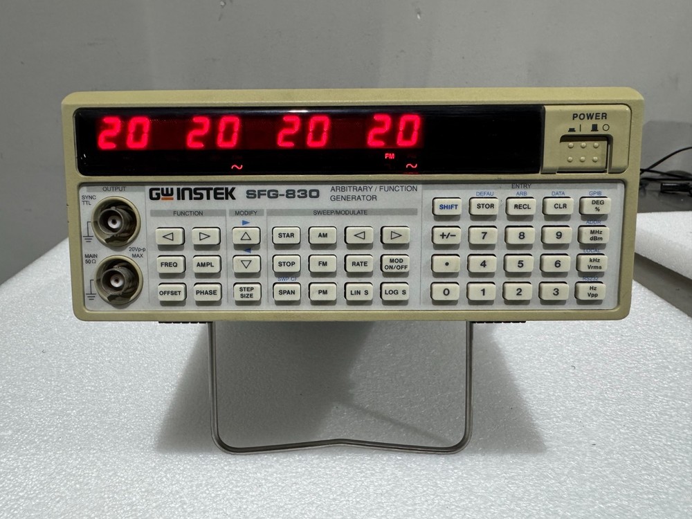 GW Instek SFG-830 30MHz Arbitrary Function Generator with GPIB