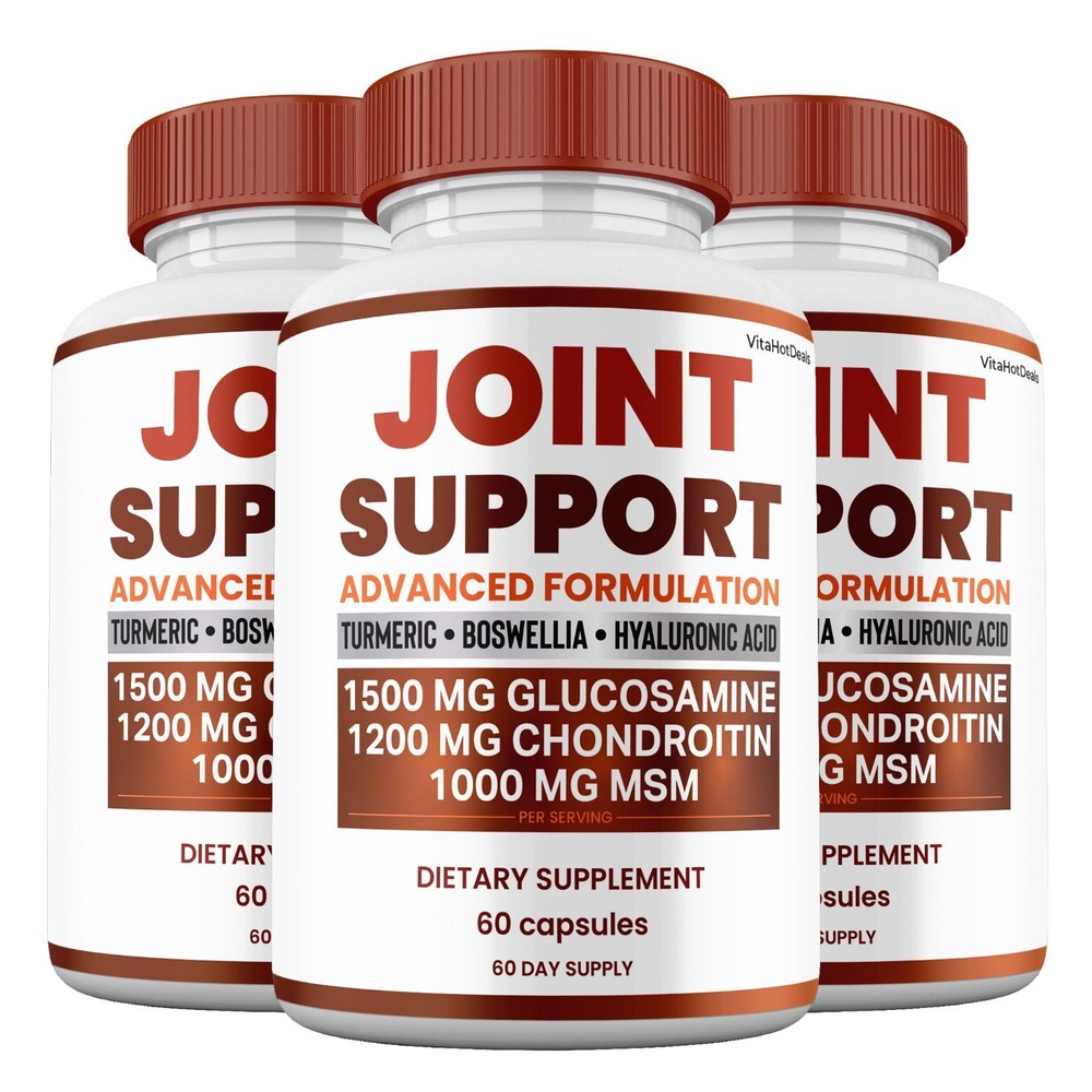 Joint Support Capsules, Max Strength, Joint Support Supplement (3 pack)