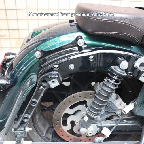Detachable 4-Point Docking Hardware Kit Compatible For Touring 2009-2013 Black