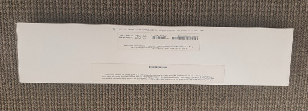 Used EMPTY BOX Apple Watch Series 3 Original Packaging 38 mm Case No Paperwork