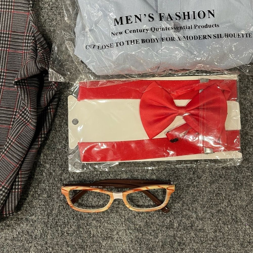 *Custom Nerdy Ned Costume Sz L