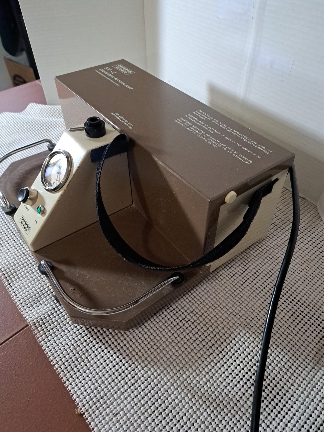 Vintage Collectable Olympus KV-2 Endoscopic Suction Pump Working