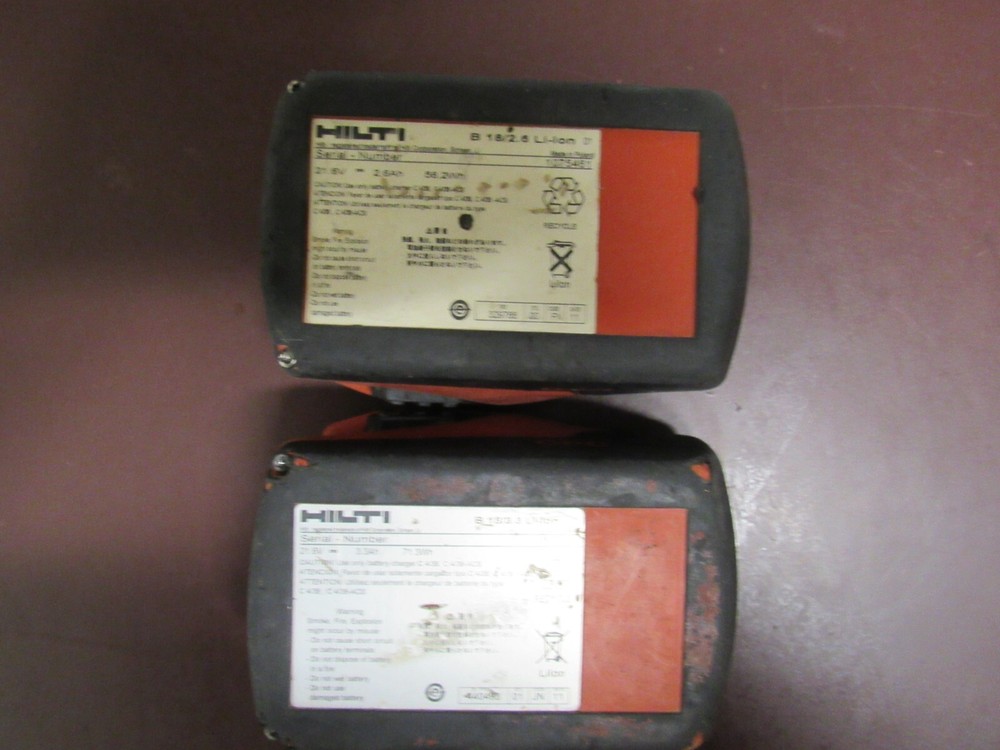 Hilti Tools Kit: Adjustable Torque Screwdriver, Batteries, Charger, Tool Bag