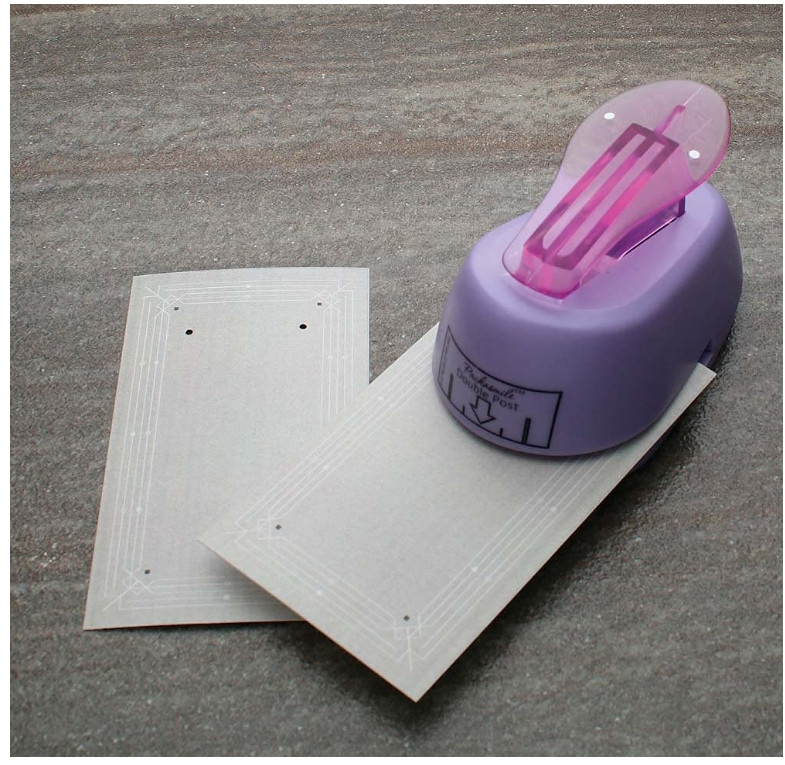 Earring Card Punch, Easy Earring Double Post & Fishhook Earring Card Punch