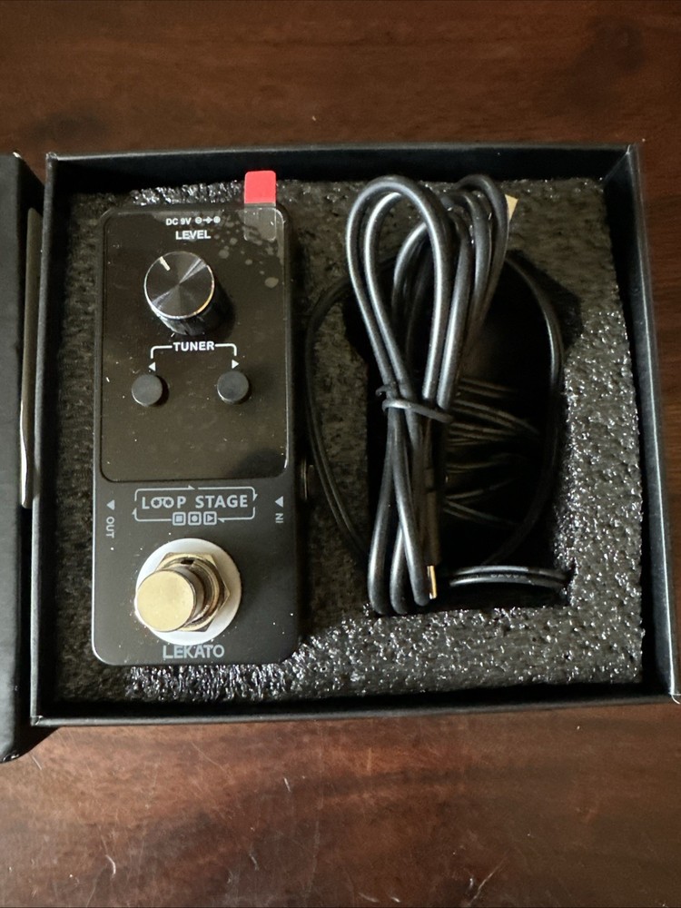 Lekato Looper Pro Mini Pedal Loop Station M00775 Open Box New