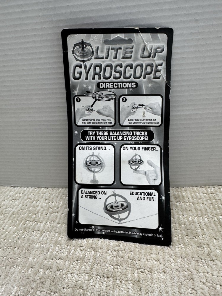 Lite Up Gyroscope New