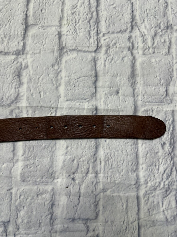 Vintage Belt Western Hide Leather 42