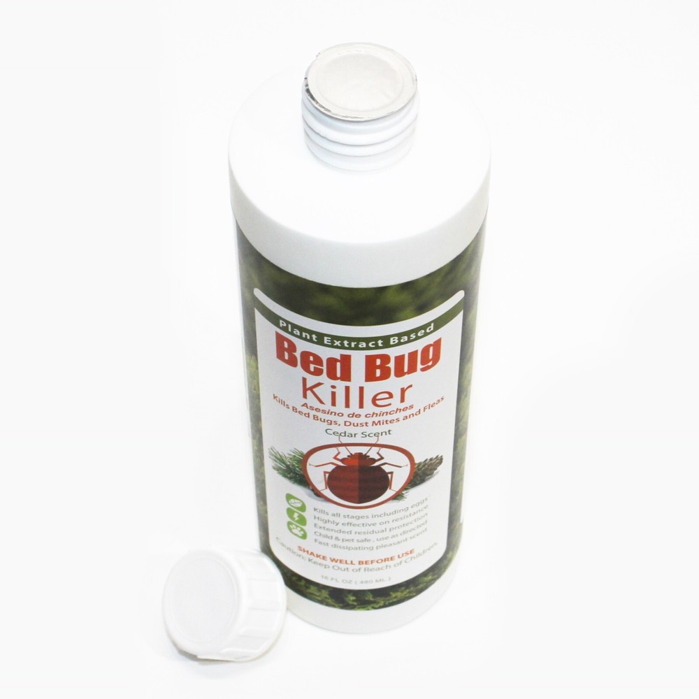 EcoRaider Bed Bug Killer Plant Extract Based 16 fl oz